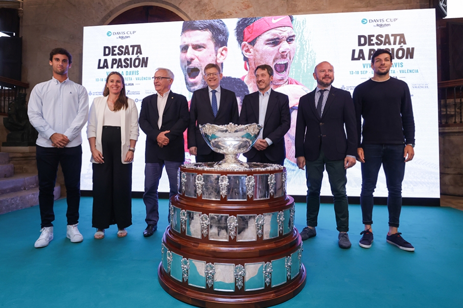 Valencia presenta su fase de grupos de las Finales de la Copa Davis Valencia presenta su fase de grupos de las Finales de la Copa Davis