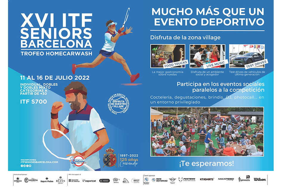 El RC de Polo ya prepara la 16ª edición del ITF Seniors Barcelona El RC de Polo ya prepara la 16ª edición del ITF Seniors Barcelona