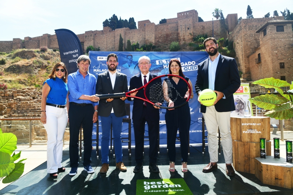 Málaga presenta su nuevo torneo ATP Challenger en el Inacua Centro Raqueta