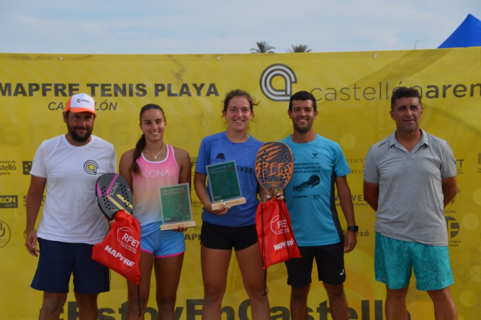 Victorias de los hermanos Filella y de Costa-Lpez en la segunda etapa de la Liga MAPFRE de Tenis Playa en Castelln