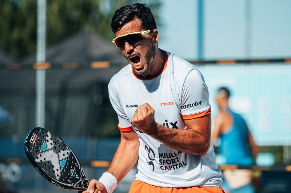 Antomi Ramos recupera el N 1 mundial de tenis playa