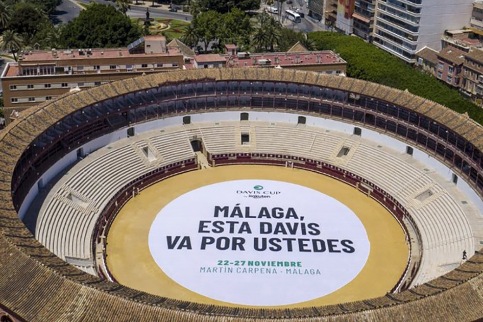Se ponen a la venta las entradas para las Finales de la Copa Davis en Málaga