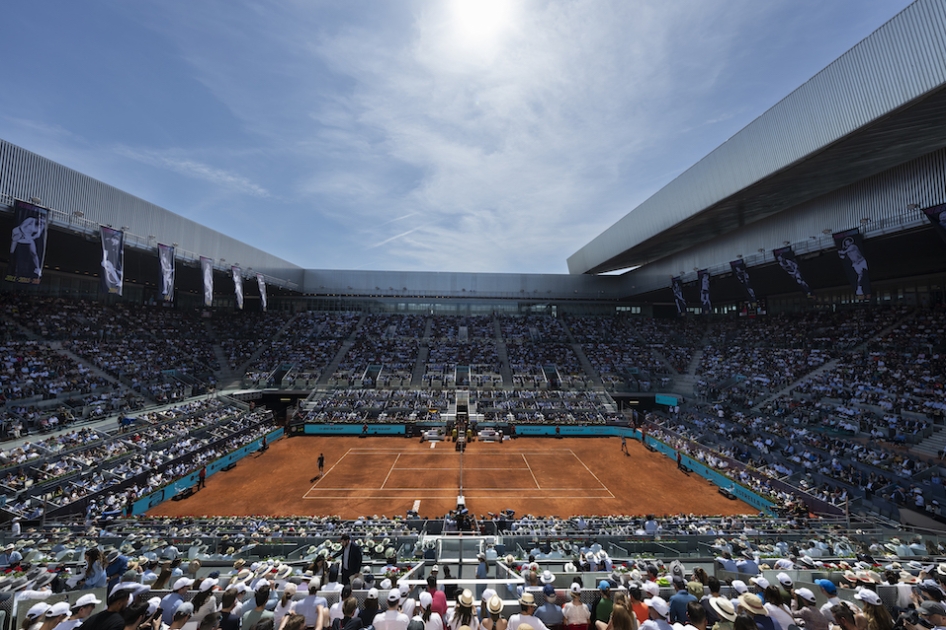 El Mutua Madrid Open aumenta los días de competición y el número de participantes