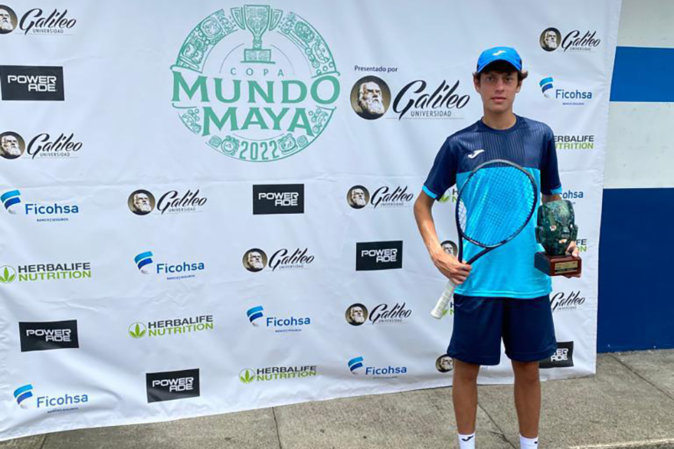 Bernardo Munk logra su segundo título júnior en Guatemala