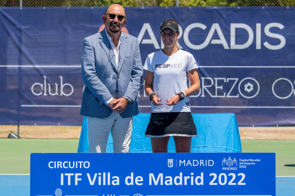 Marina Bassols conquista su primer título de 60 mil dólares en Madrid Marina Bassols conquista su primer título de 60 mil dólares en Madrid