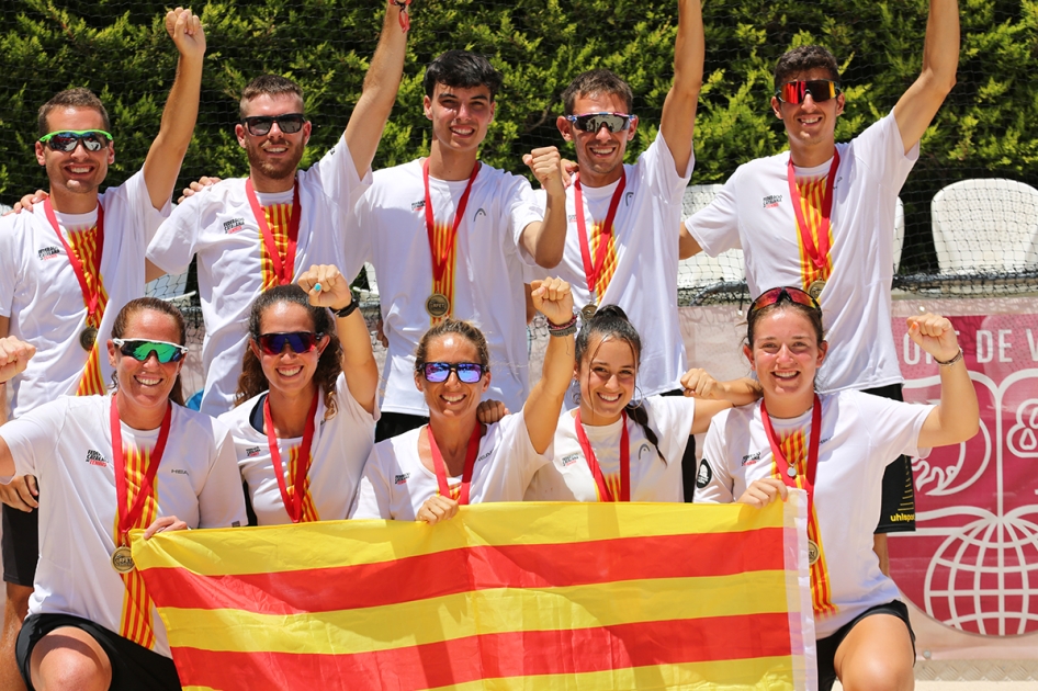 Cataluña revalida el Campeonato de España MAPFRE de Tenis Playa por Comunidades Autónomas