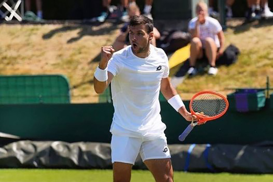 Bernab Zapata supera la previa de Wimbledon