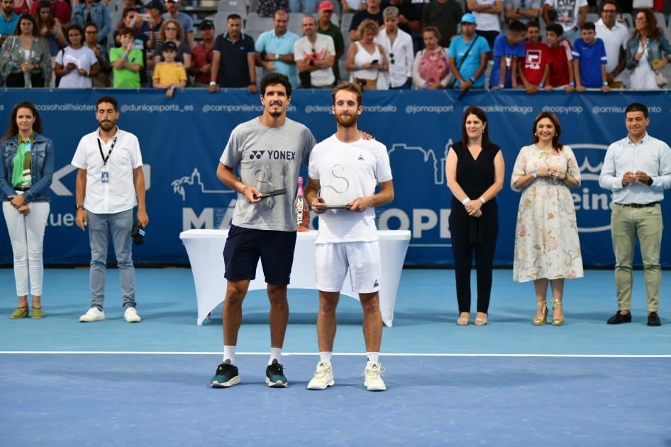 El primer Málaga Open ATP Challenger acaba en manos del francés Lestienne El primer Málaga Open ATP Challenger acaba en manos del francés Lestienne