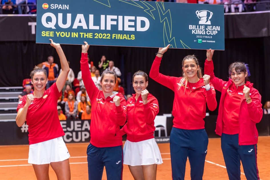 Espaa se medir a Kazajistn y Gran Bretaa en las Finales de la Billie Jean King Cup de Glasgow