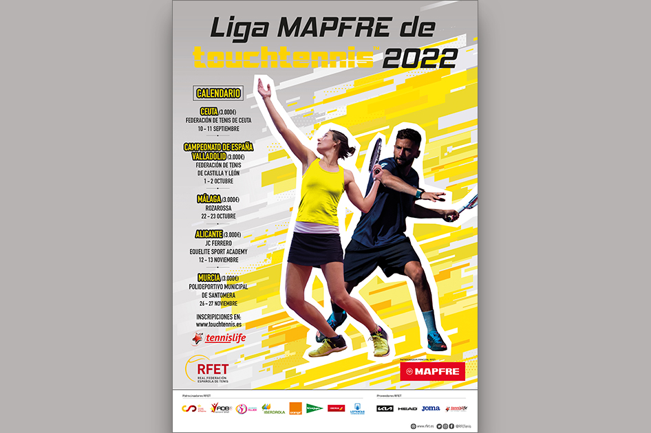 La segunda edicin de la Liga MAPFRE de touchtennis arrancar en septiembre