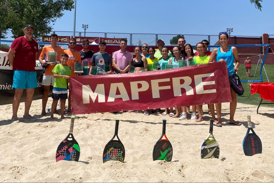 Filella-Torres y las hermanas Gómez ganan la Liga MAPFRE de Tenis Playa en la Sierra de Madrid