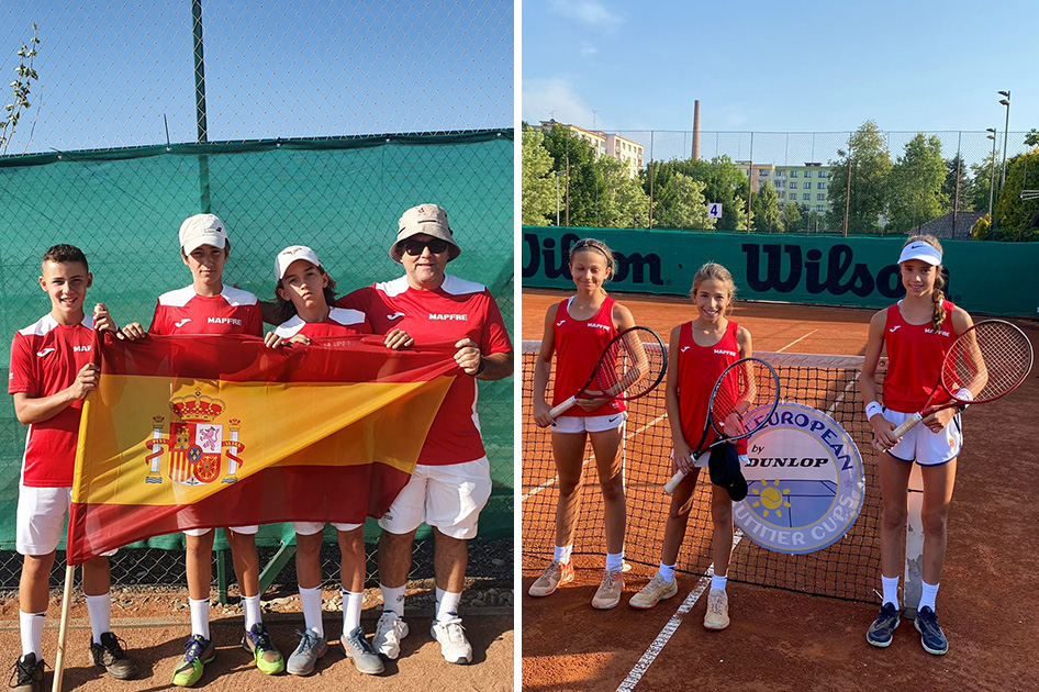 La Seleccin Espaola MAPFRE de Tenis alevn disputa la Nations Challenge