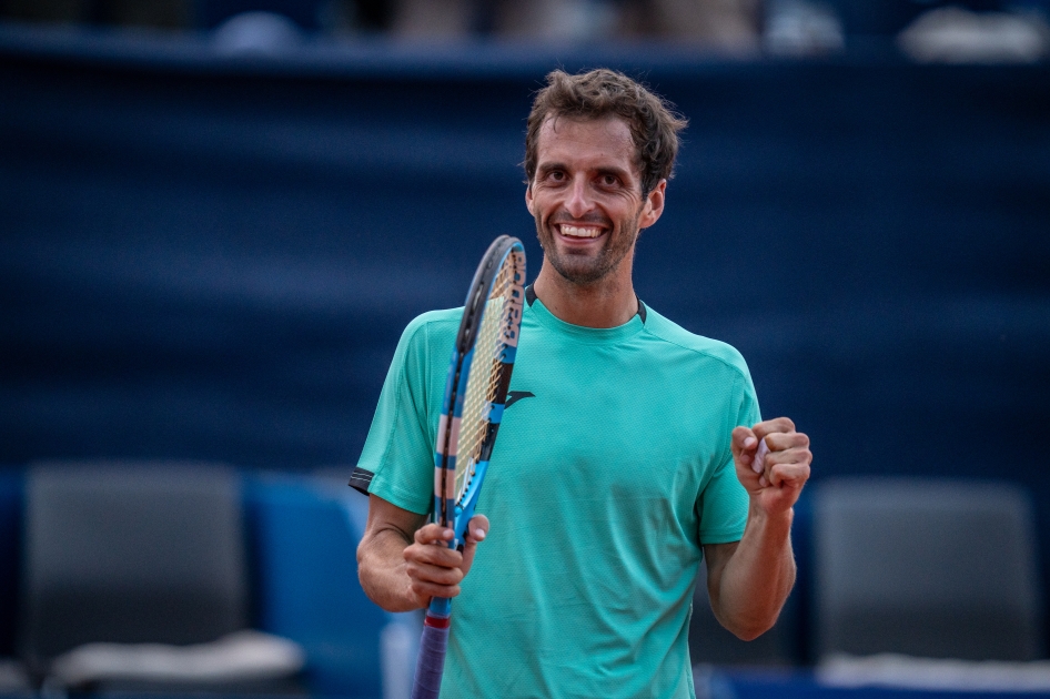 Semifinales de Albert Ramos en Gstaad