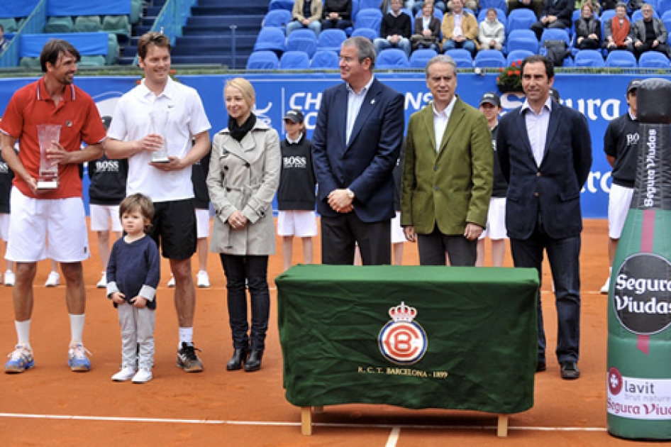 Goran Ivanisevic triunfa en el torneo senior ATP Champions Tour de Barcelona