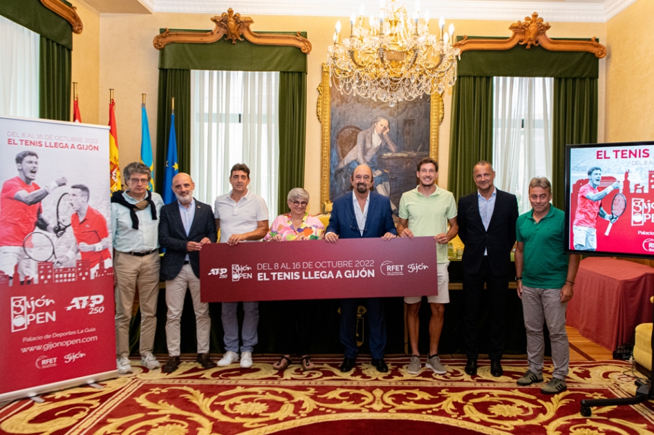 El Gijón Open se presenta oficialmente con Pablo Carreño como abanderado
