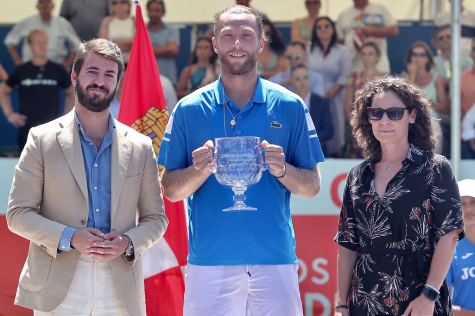 Hugo Grenier se lleva la final francesa del ATP Challenger de El Espinar Hugo Grenier se lleva la final francesa del ATP Challenger de El Espinar