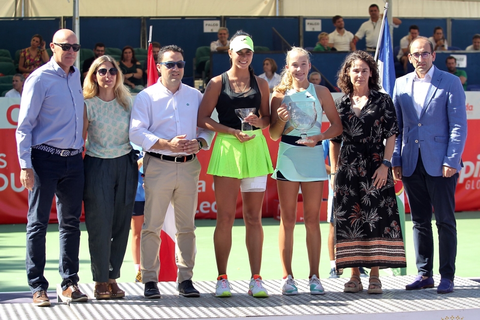 Eva Guerrero se ve superada por la joven rusa Mirra Andreeva en la final de Segovia