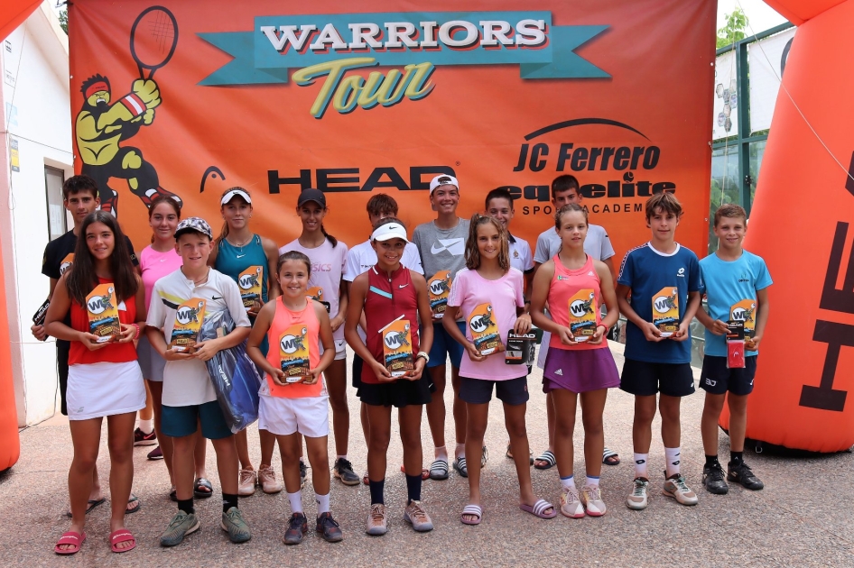 El circuito juvenil Warriors Tour 2022 visita Castellón