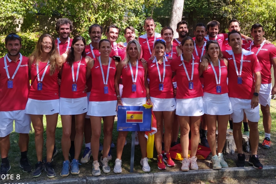Las Selecciones Españolas MAPFRE de Tenis disputan el Mundial 30-40-45 en Portugal