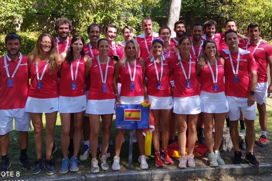 Las Selecciones Espaolas MAPFRE de Tenis disputan el Mundial 30-40-45 en Portugal