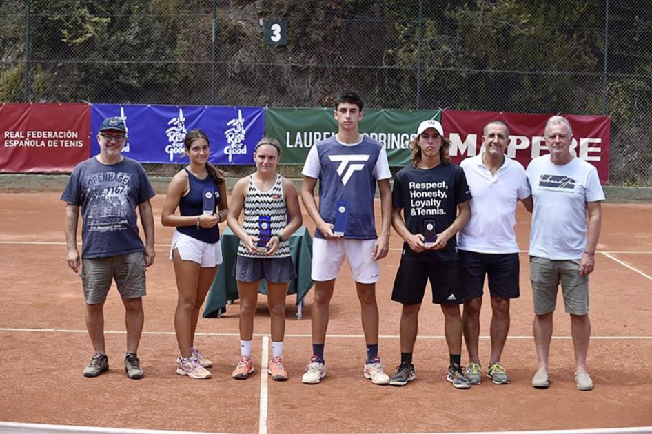 Victorias de Cristina Daz Adrover y Pablo Martnez Gmez en el jnior de Valldoreix