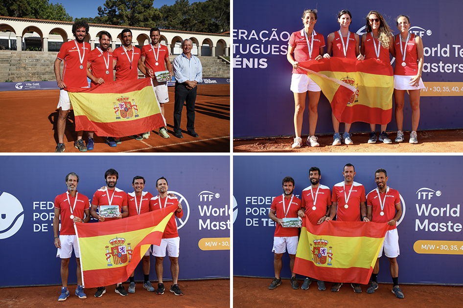 Las Selecciones Espaolas MAPFRE suman cuatro subcampeonatos en el Mundial de Portugal