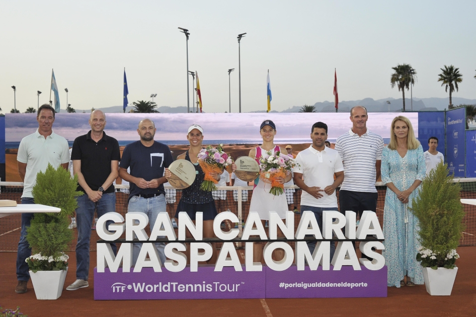 Julia Grabher triunfa en el segundo de los ITF de 60 mil dólares de Gran Canaria