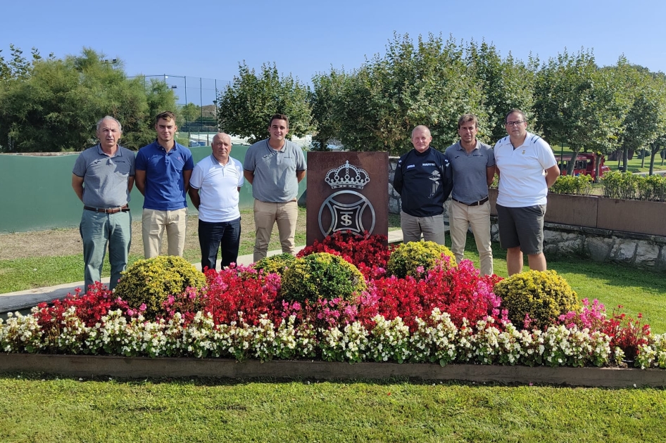 Equipo arbitral en el ITF masculino de Santander Equipo arbitral en el ITF masculino de Santander