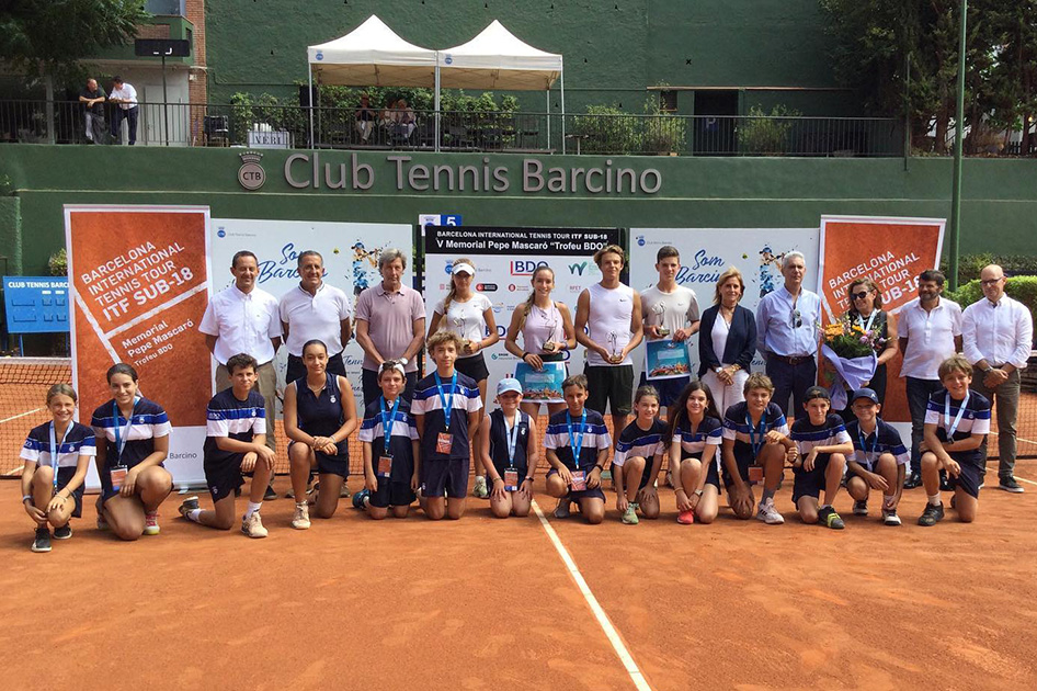 Raquel Caballero y el checo Jakub Filip se llevan el segundo de los jniors de Barcelona 