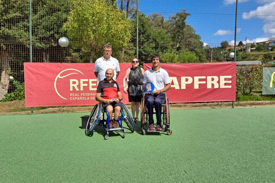 Quico Tur gana el abierto nacional de Ferrol dentro la Liga MAPFRE de Tenis en Silla