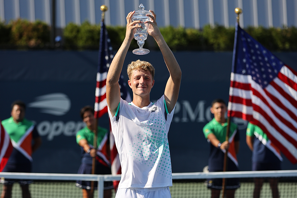 Martín Landaluce conquista el título júnior del US Open