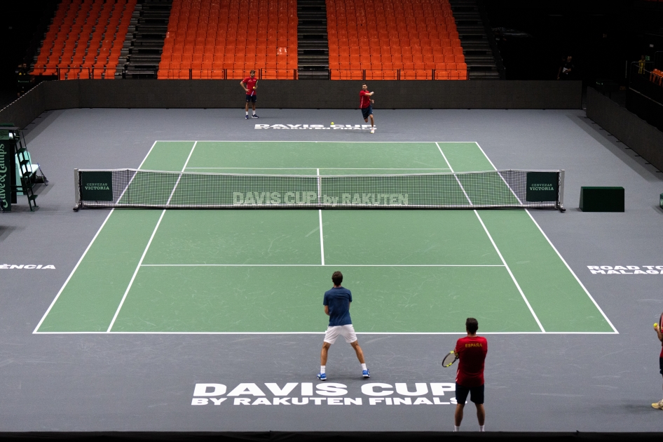 La Selección Española MAPFRE de Tenis ya prepara la Copa Davis en Valencia La Selección Española MAPFRE de Tenis ya prepara la Copa Davis en Valencia