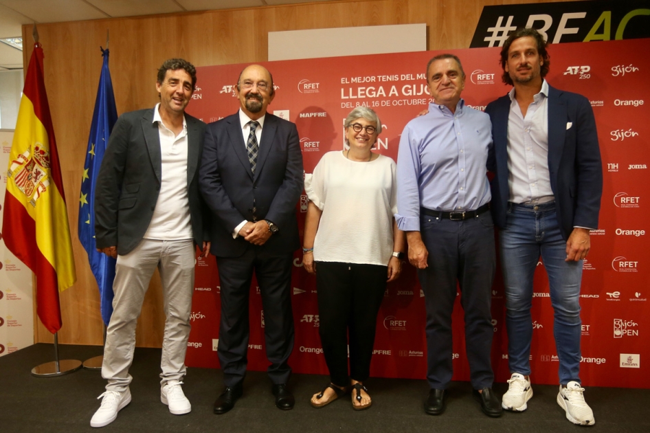 El CSD acoge la puesta de largo del Gijón Open
