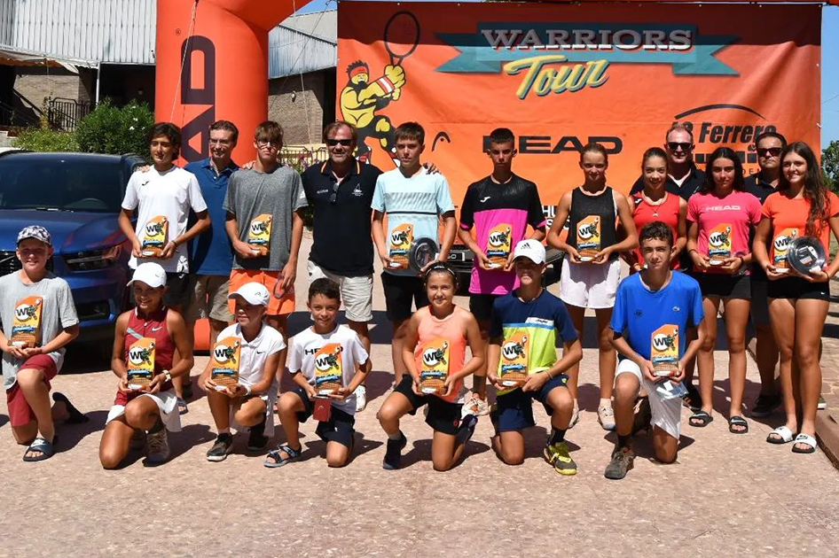 Ganadores del circuito juvenil Warriors Tour en Valencia