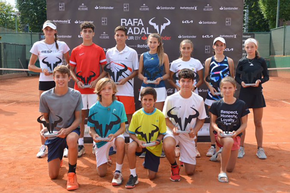 El Rafa Nadal Tour celebra en Bilbao la última etapa previa al Máster