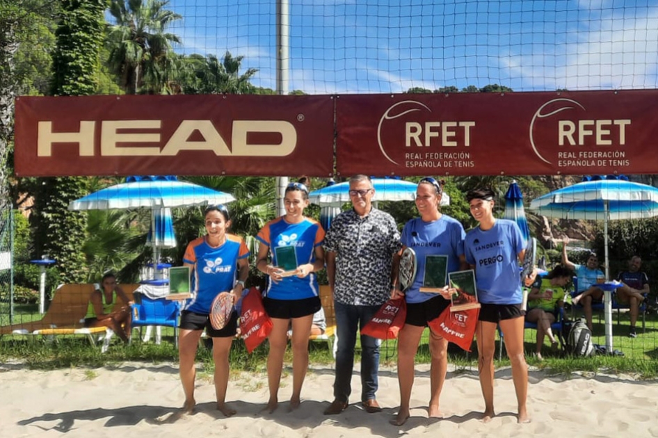 Fernndez-Porteiro y Torres-Ventura dominan la Liga MAPFRE de Tenis Playa en el Pola Giverola