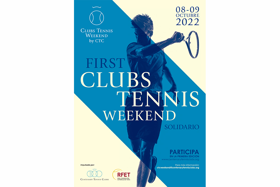 La asociación de Clubes de Tenis Centenarios organiza el The Clubs Tennis Weekend solidario