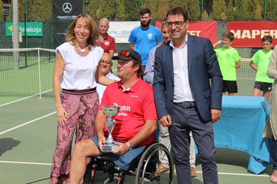 Arturo Montes gana en Albacete la penltima cita de la Liga MAPFRE de Tenis en Silla