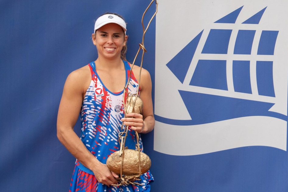 Aliona Bolsova se ve superada por la austriaca Julia Grabher en la final del W60 de San Sebastin