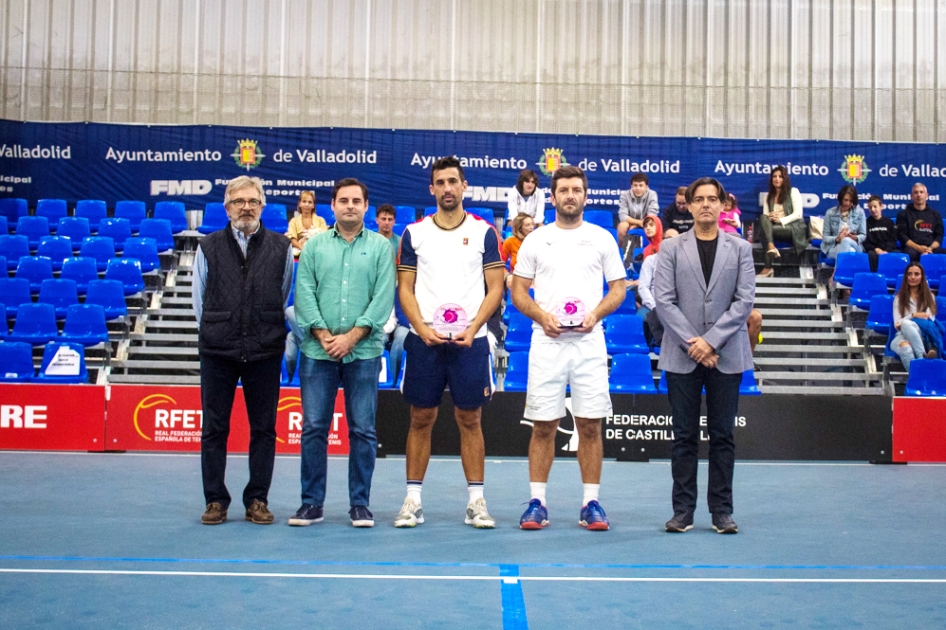 Jorge Hernando revalida el ttulo de Campen de Espaa de touchtennis en Valladolid