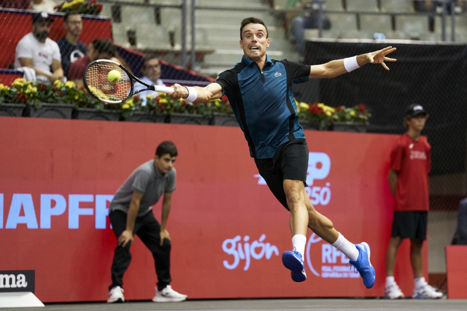 Roberto Bautista se despide del Gijón Open