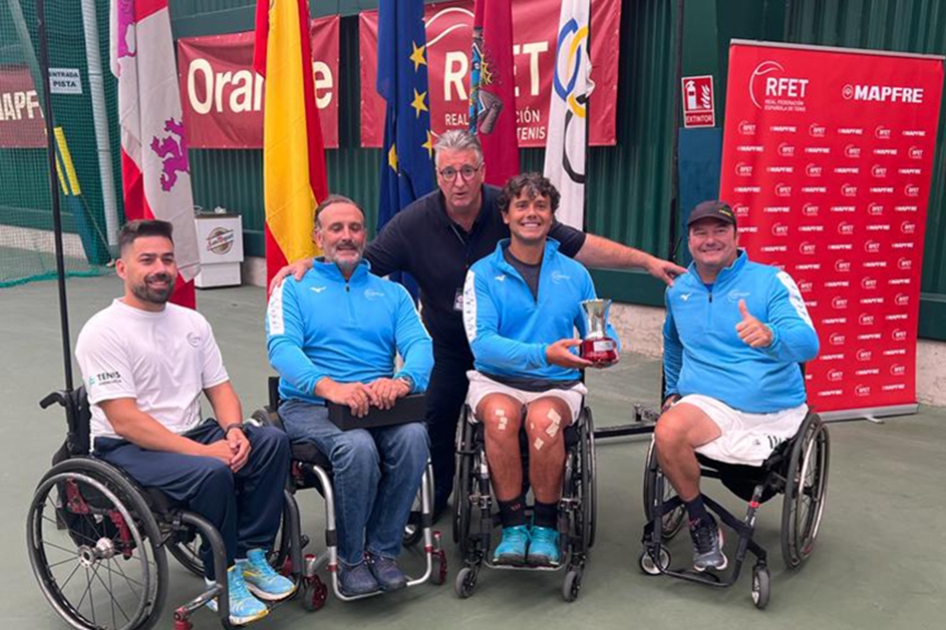 Andaluca se proclama Campeona de Espaa de Tenis en Silla en Miranda de Ebro