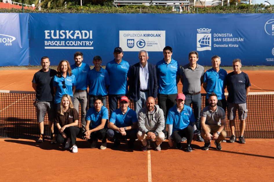 Equipo arbitral en el torneo internacional ITF W60 de San Sebastián Equipo arbitral en el torneo internacional ITF W60 de San Sebastián
