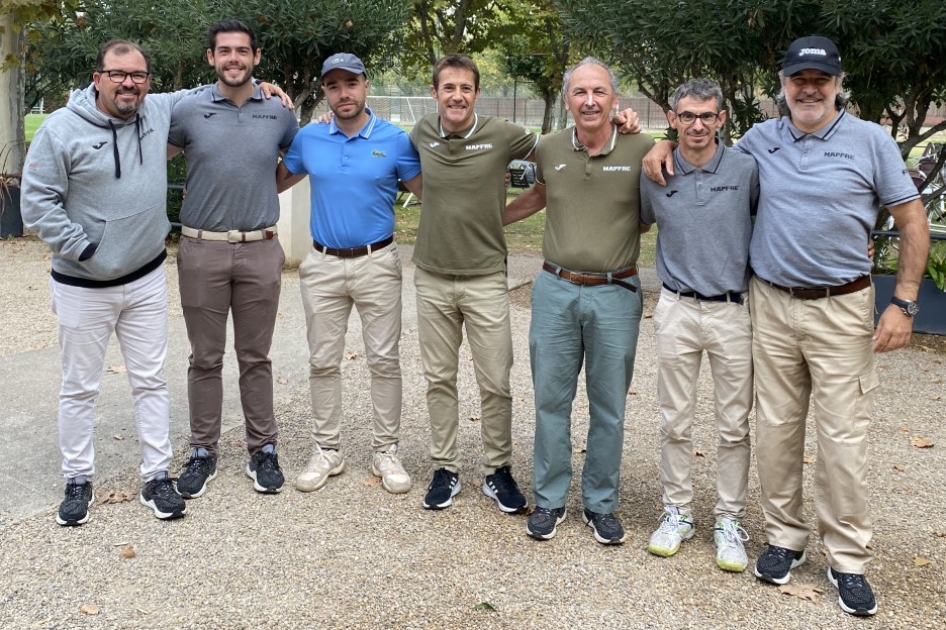 Equipo arbitral ITF masculino de Zaragoza
