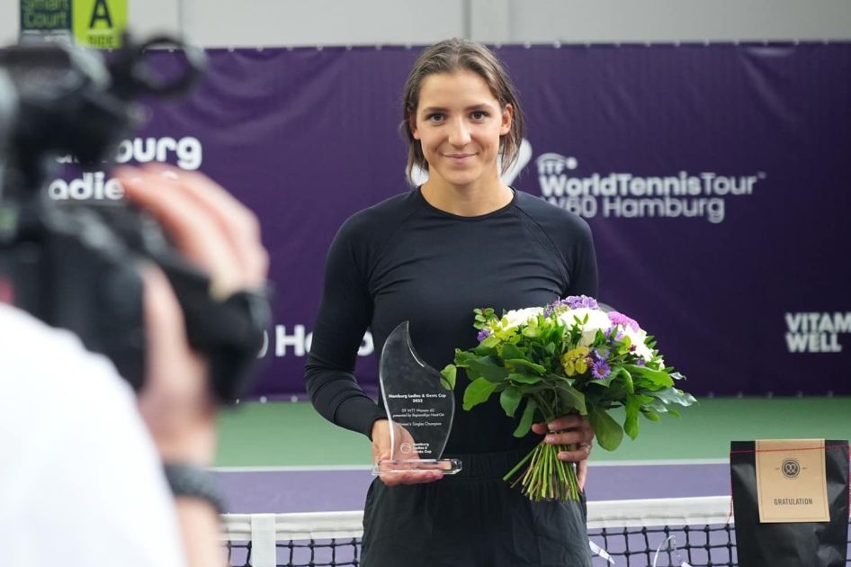 Rebeka Masárová gana su primer título del año en el W60 Hamburgo