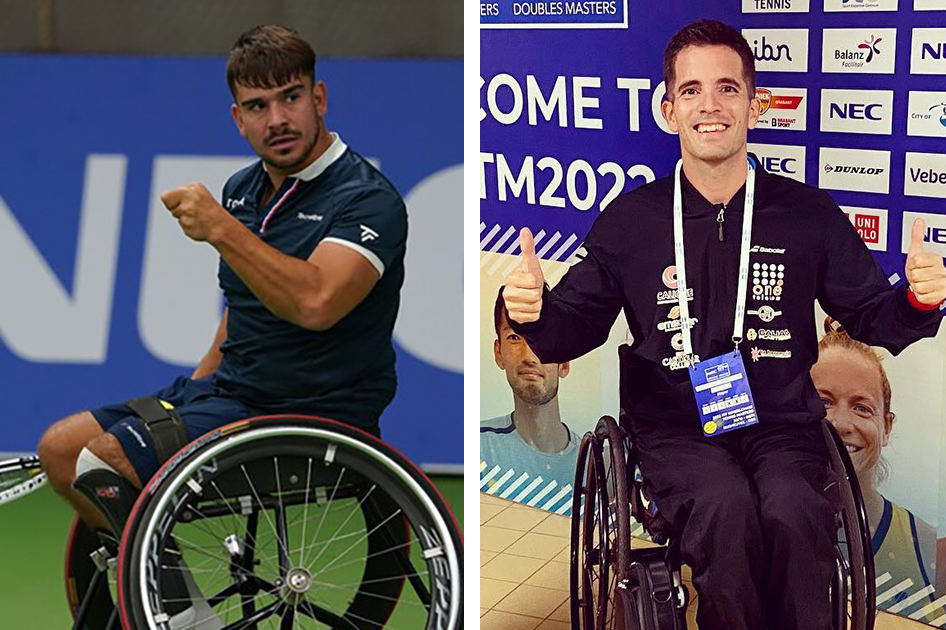 Martn de la Puente y Kike Siscar afrontan el Masters de Tenis en Silla en Pases Bajos