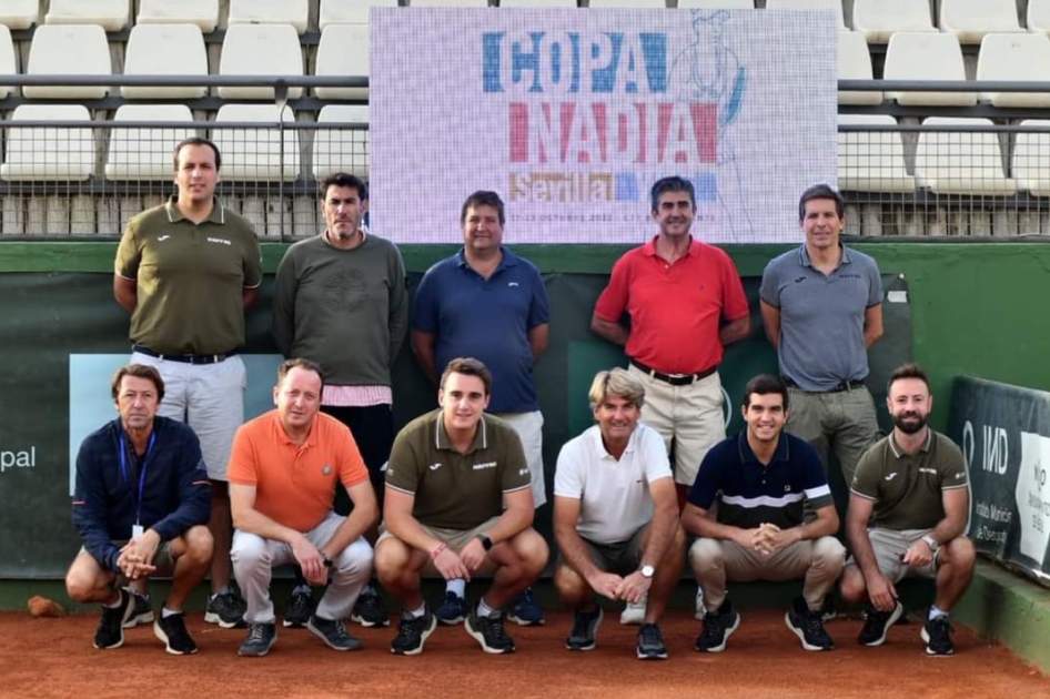 Equipo arbitral del ITF Femenino de Sevilla 