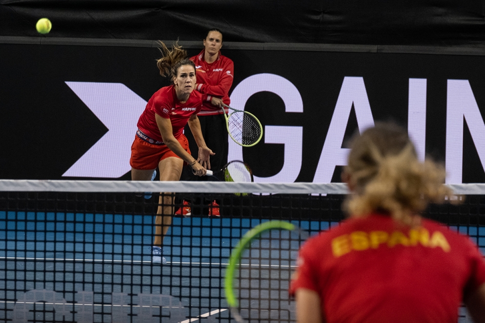 La Seleccin Espaola MAPFRE de Tenis ya prepara las Finales de la BJKC en Glasgow