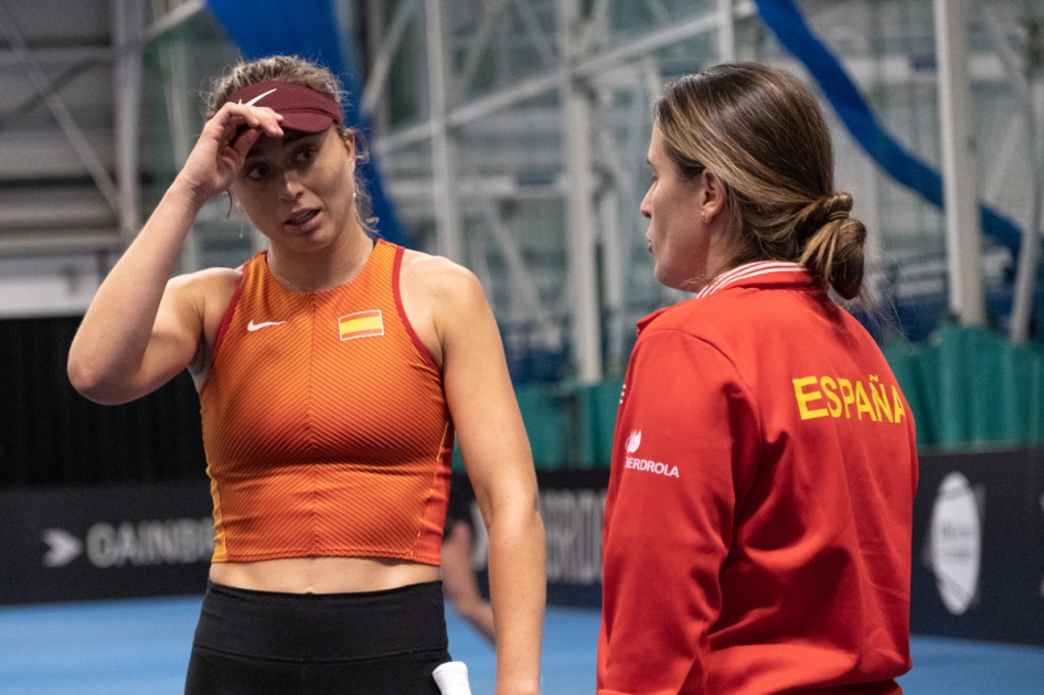 Paula Badosa se incorpora a la Seleccin Espaola MAPFRE en Glasgow