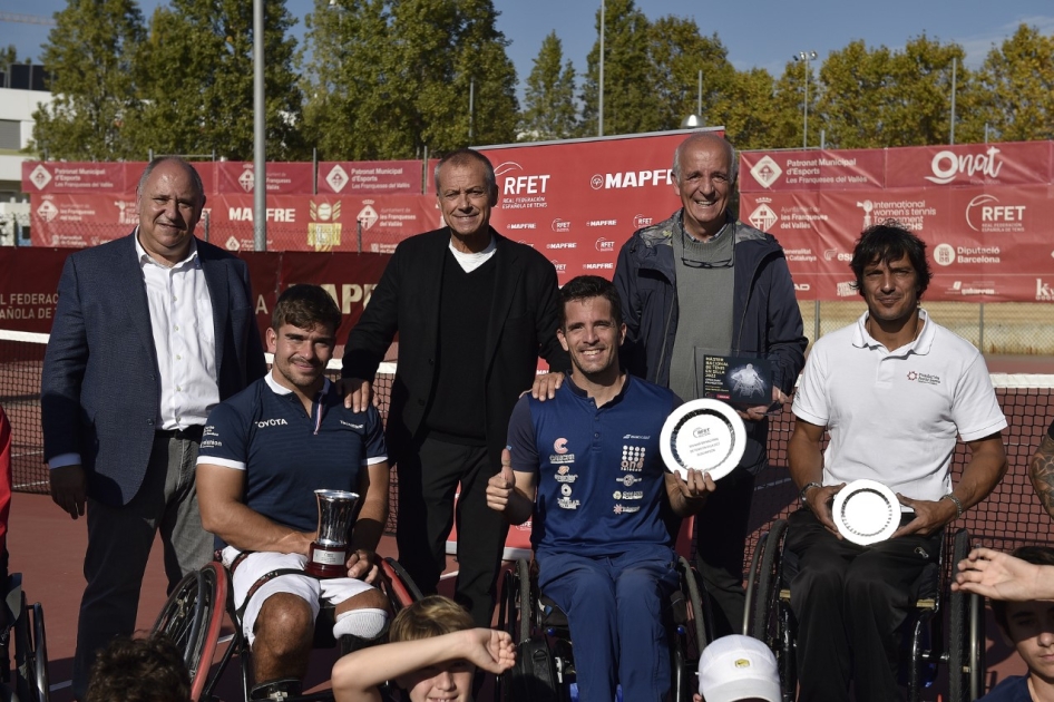 Martín de la Puente se lleva el Máster Nacional de Tenis en Silla - Open Onat Foundation